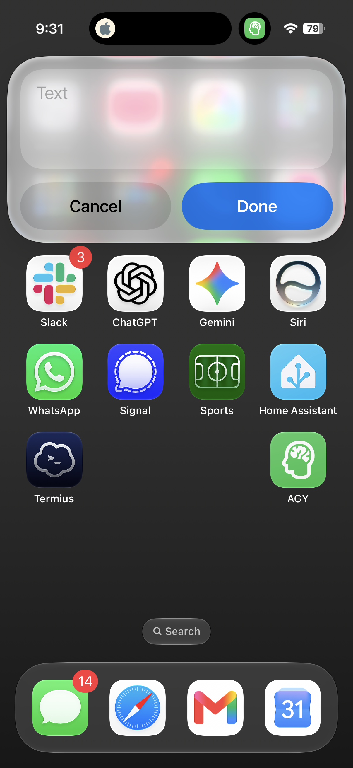 iOS Siri Shortcut for 1-Tap Remote AGY Access